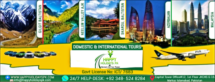 Happy Holidays PK Pakistan's No.1 Tour Planner