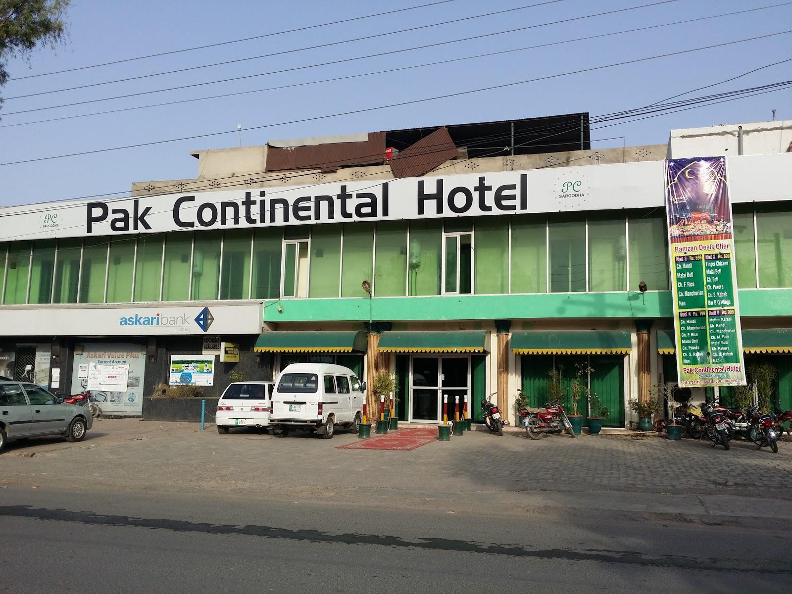New Pak Continental Hotel PC Sargodha